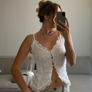 V-Neck Lace Camisole