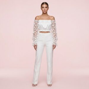 Floral Mesh Co-ord Set