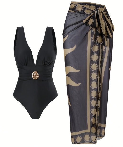 Resort Casual Two-Piece Swimsuit - Image 6