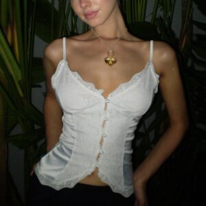 Alternative view of V-Neck Lace Camisole